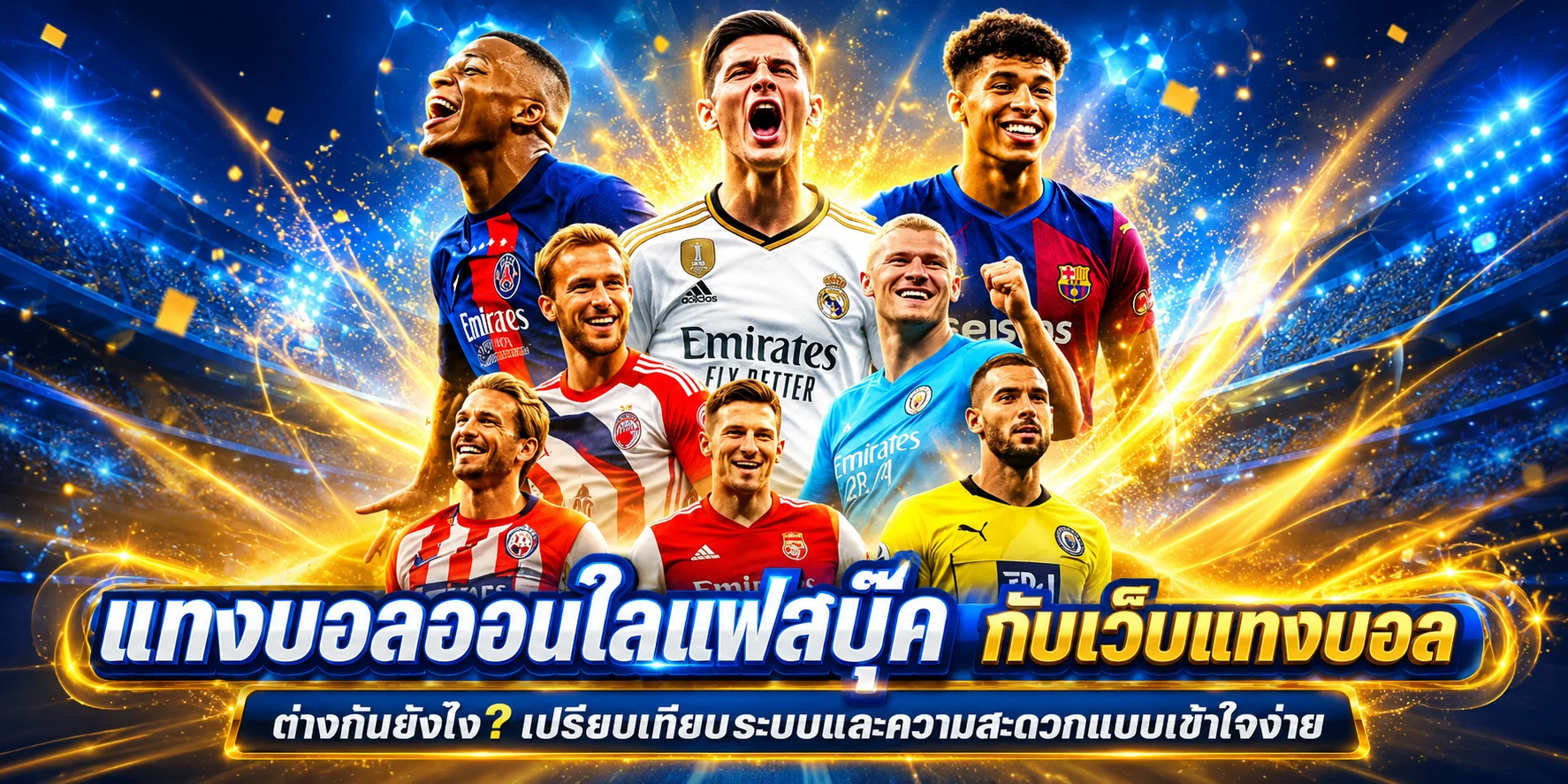 แทงบอลออนไลน์ BET4X เดิมพันกีฬาครบทุกลีก ราคาน้ำดี
